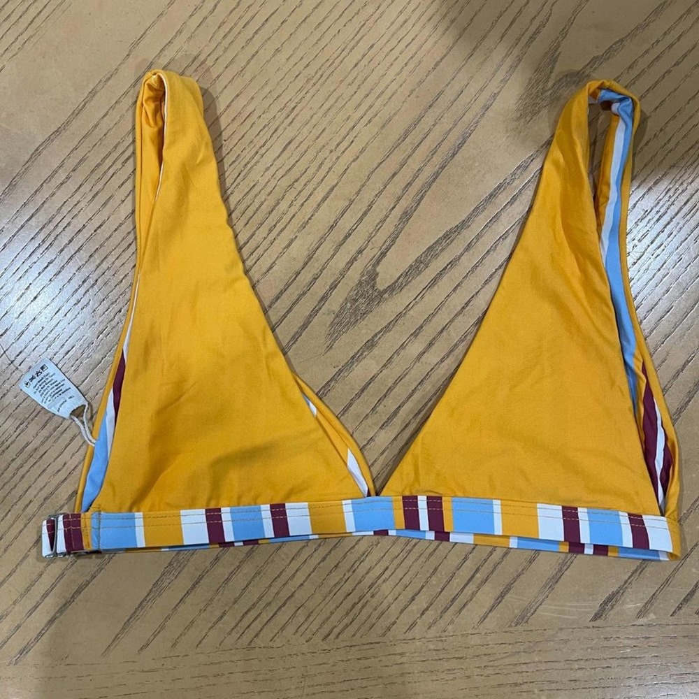 0385 New Womens Venus Yellow Bikini Top - Picture 7 of 8